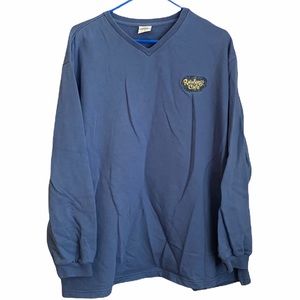 Rainforest Cafe VINTAGE XL Men’s V Neck Long Sleeve Shirt
